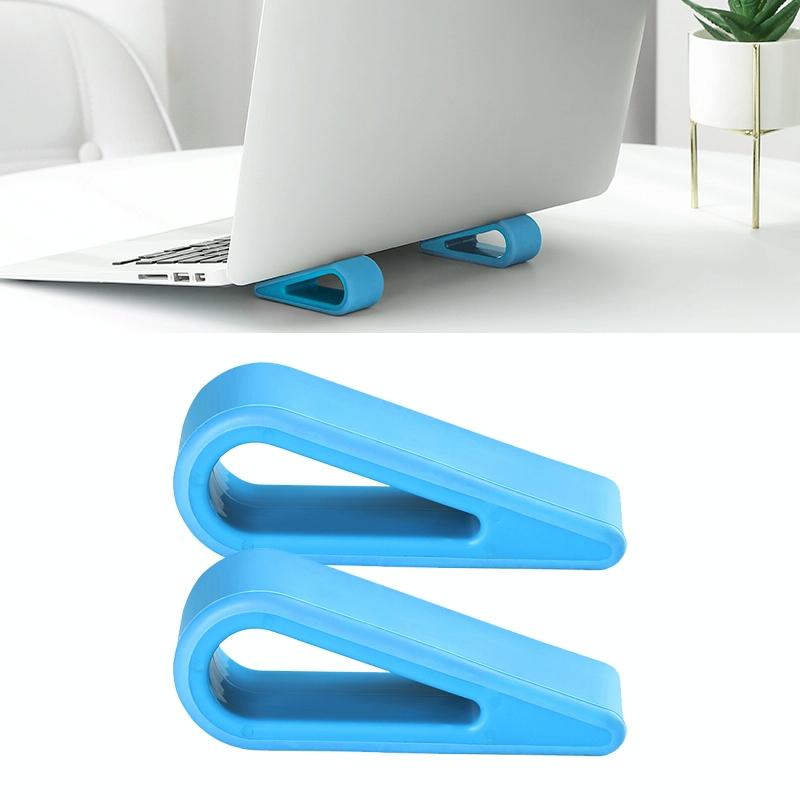 Adjustable Notebook Stand for Improved Cooling and Comfort - Rose Red