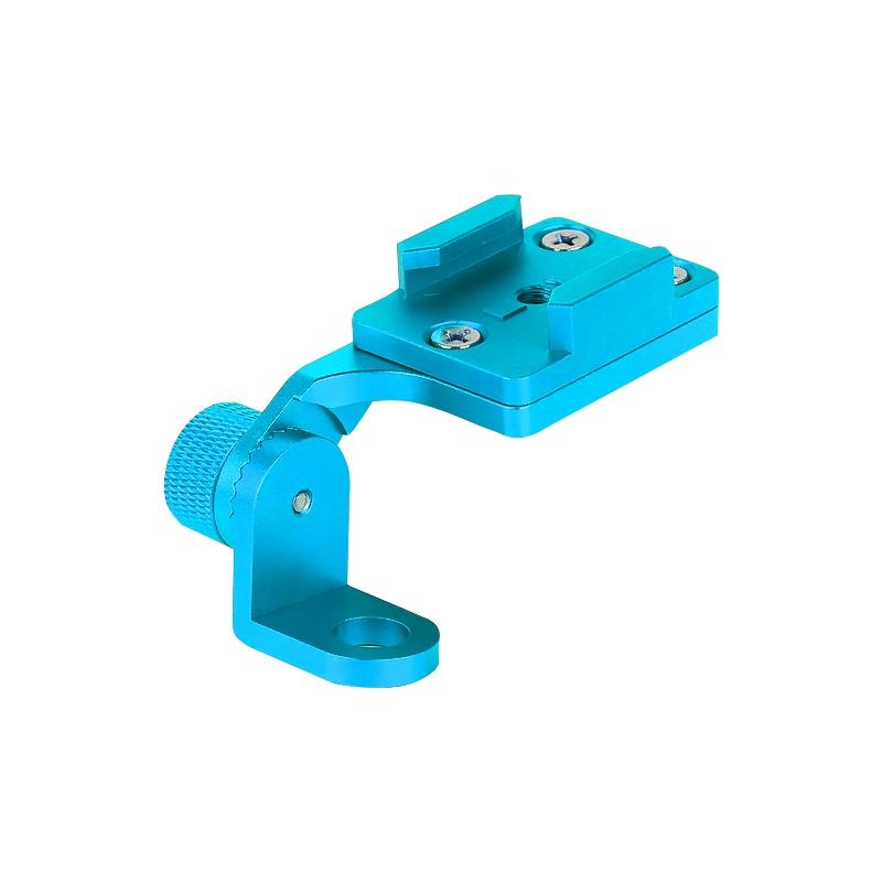 Universal Motorcycle Phone Bracket for Action Cameras - Silver