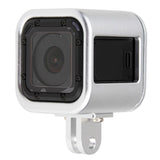Aluminum Protective Cage for Gopro Session Cameras - Silver