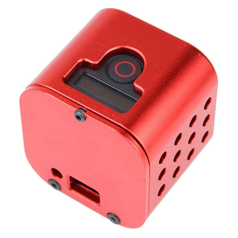 Aluminum Protective Cage for Gopro Session Cameras - Silver