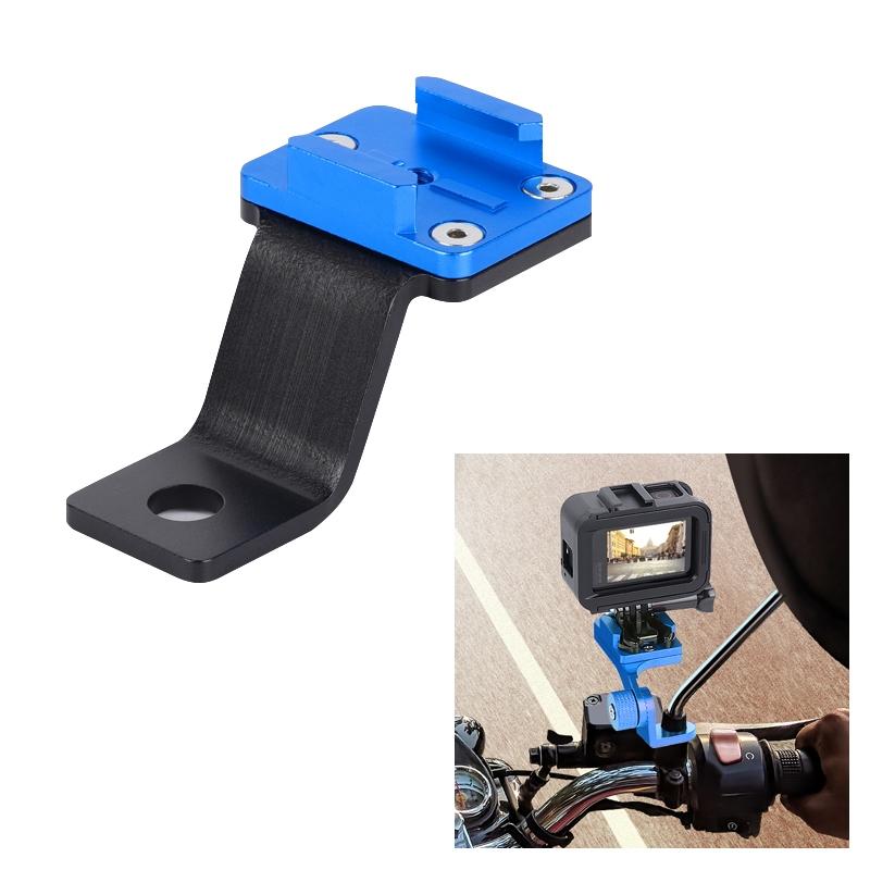 Universal Alloy Handlebar Phone Mount for Sport Cameras - Silver