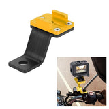 Universal Alloy Handlebar Phone Mount for Sport Cameras - Silver