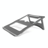 Portable Aluminum Laptop Stand - Simple & Stylish - Silver - Extra Image