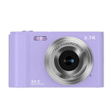 2.7k Full Hd 44mp 16x Zoom 2.88 Digital Camera for Kids - Silver