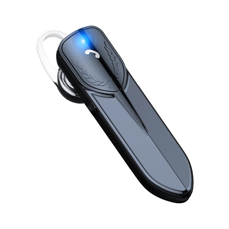 Bluetooth Earphone with Cvc Noise Reduction - Unilateral Design - Silver