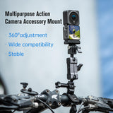 Adjustable Aluminium Alloy Mount Adapter Arm - Side View