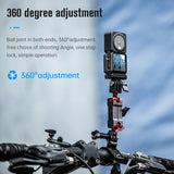 Adjustable Aluminium Alloy Mount Adapter Arm - 45-Degree Angle