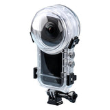 Waterproof Insta360 X3 Camera Diving Case for Underwater Photography - Front View