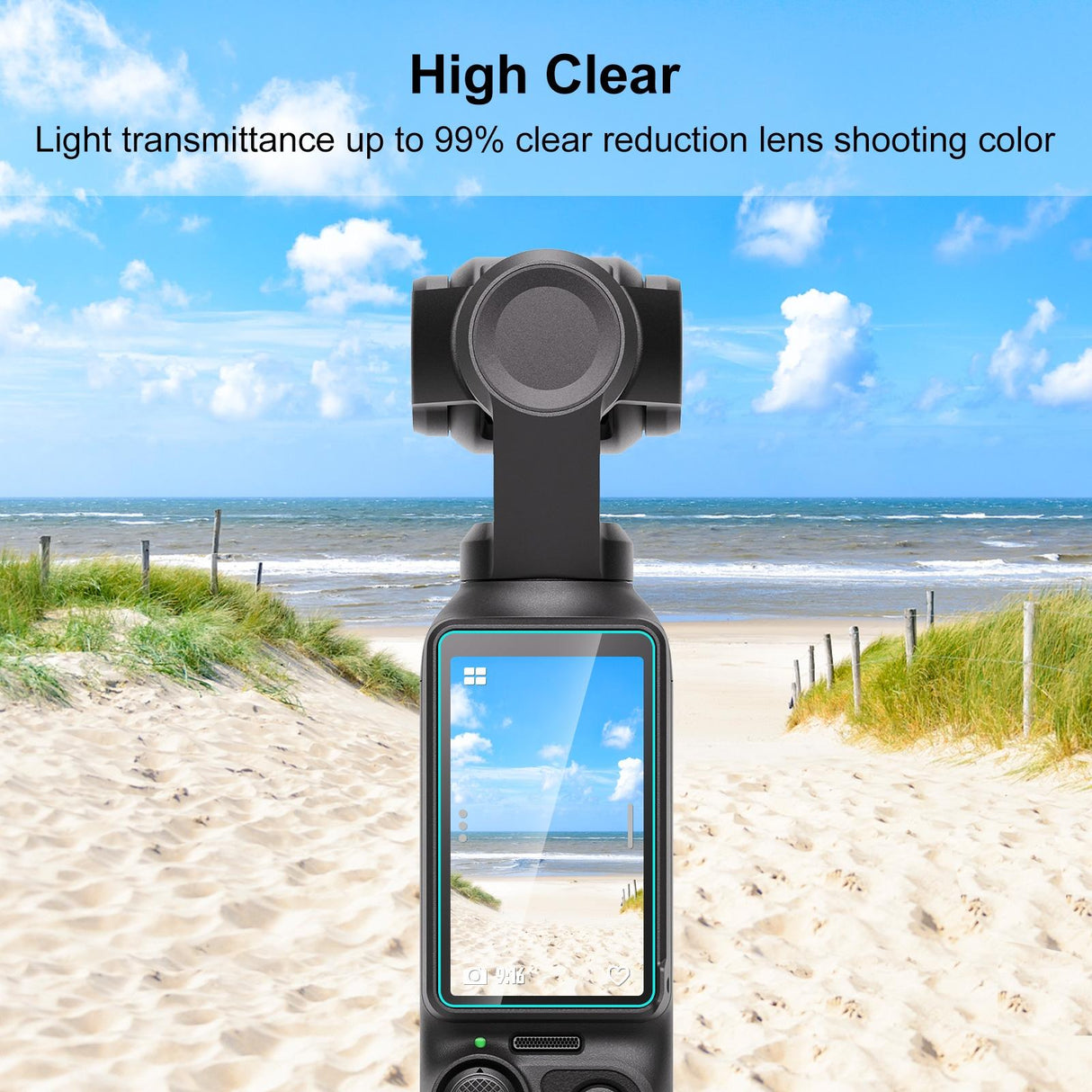 9h Tempered Glass Screen Protector for Hd Lens - 2.5d