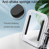 Waterproof Housing for Gopro Hero8 with Mount Filters Strap and Anti-fog Inserts - Low Angle