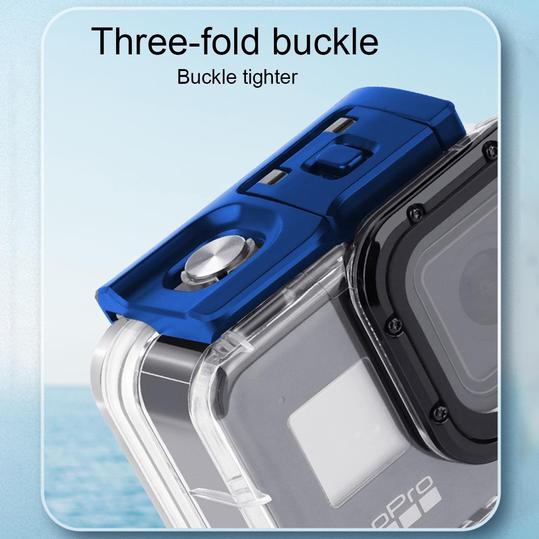 Waterproof Housing for Gopro Hero8 with Mount Filters Strap and Anti-fog Inserts