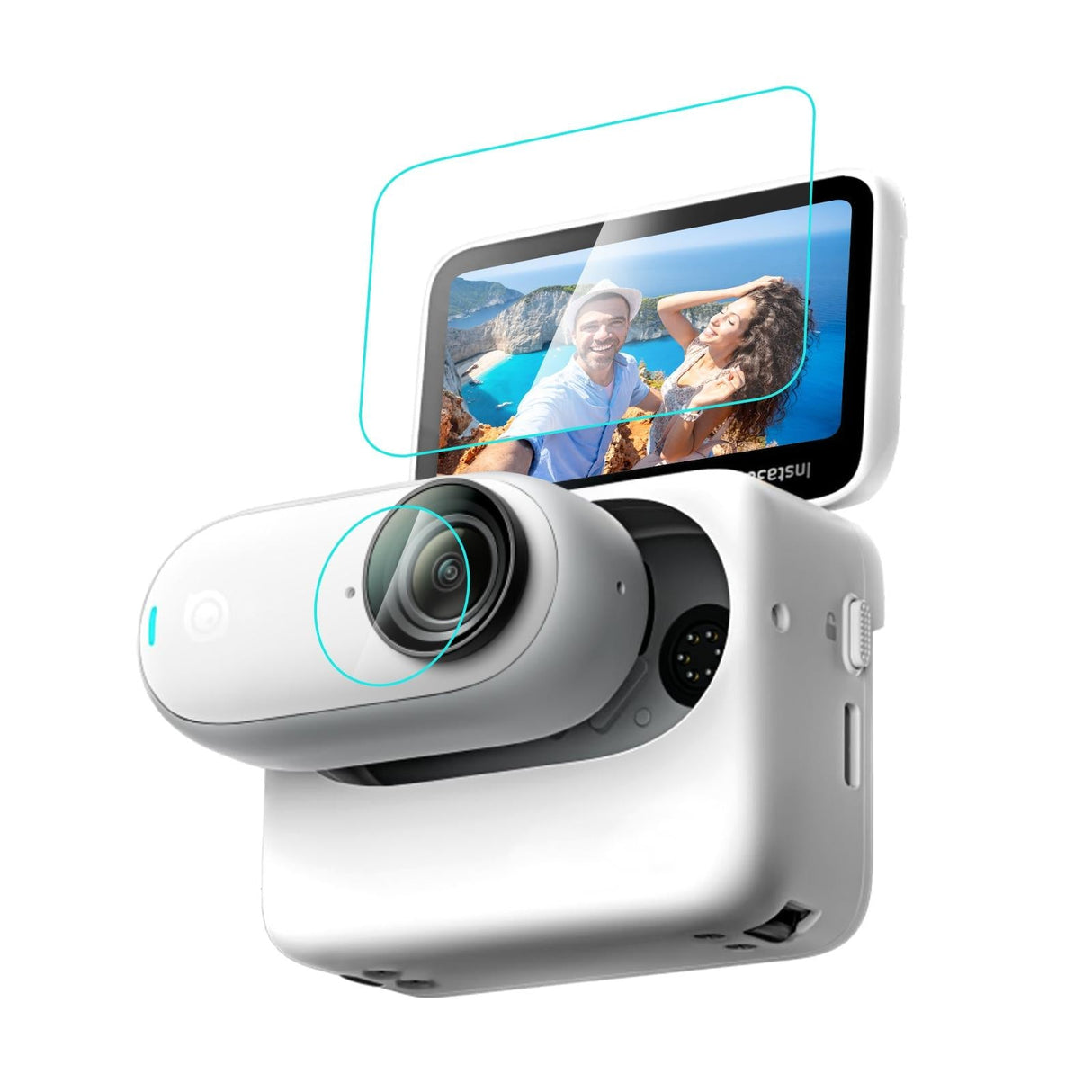 2-in-1 Screen and Lens for Insta360 Go 3 - Enhance your Shots