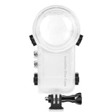 Waterproof Dive Case for Insta360 X3 - 50m Depth - Side View