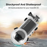 Waterproof Dive Case for Insta360 X3 - 50m Depth