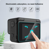 Tempered Glass Film for Rear and Front Screen - 3 in 1 - 45-Degree Angle