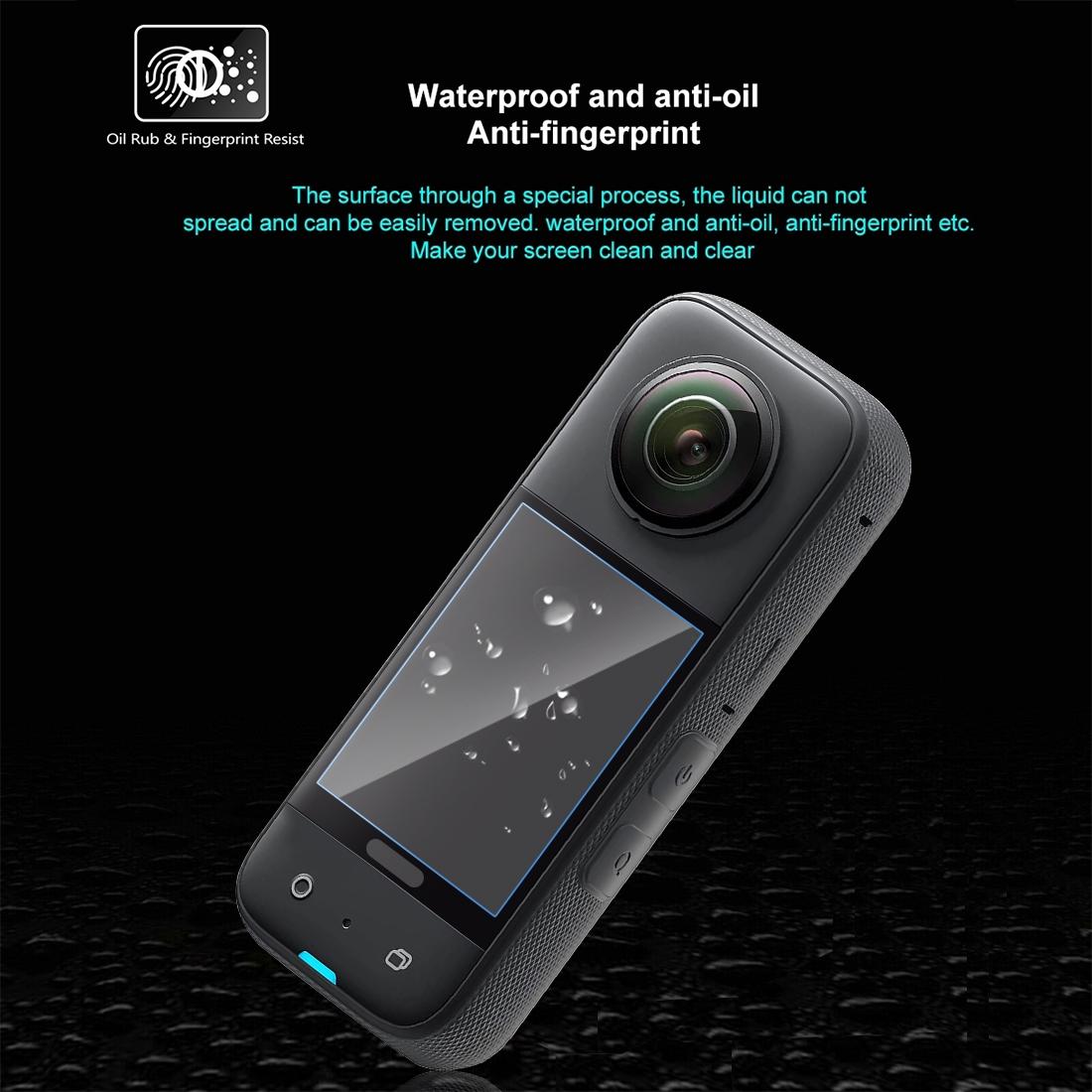 2-pack Curved Hd Screen Protector for Insta360 X3