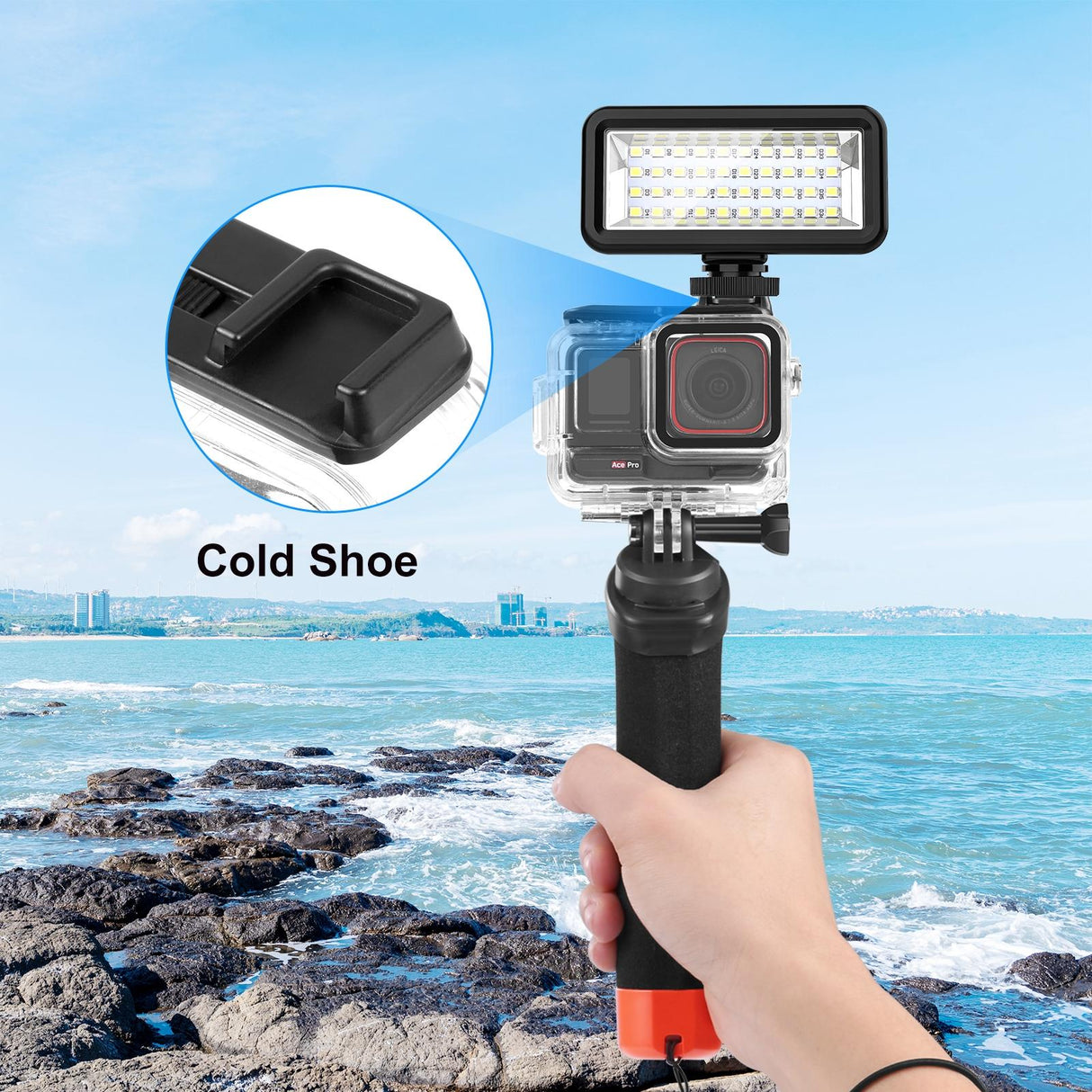 Insta360 Ace Pro Waterproof Housing with Base Adapter - 60m
