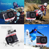 60m Waterproof Diving Case for Insta360 one r 4k Camera - Rear View