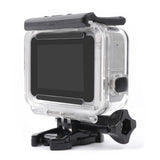 Universal Skeleton Housing for Gopro Hero7 with Mount and Screw - Top-Down View