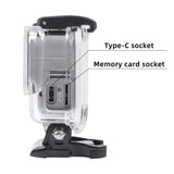 Universal Skeleton Housing for Gopro Hero7 with Mount and Screw - Close-Up Angle