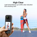 Curved Hd Tempered Glass Screen Protector for Insta360 X4 - 9h 2.5d - Close-Up Angle