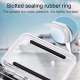 Waterproof Housing for Gopro Hero8 with Mount and Accessories - Rear View