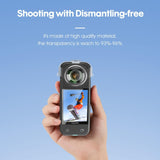 Insta360 X3 Lens Protection Cover - no Disassembly - 45-Degree Angle