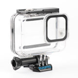 Waterproof Housing for Gopro Hero8 with Mount and Screw - Side View