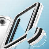 Waterproof Housing for Gopro Hero8 with Mount and Screw - Rear View