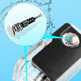Waterproof Housing for Gopro Hero8 with Mount and Screw - Close-Up Angle