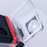 Insta360 one Rs 360 Edition Waterproof Diving Case - 60m Depth - Rear View