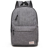 Multi-function Canvas Laptop Backpack - Fits 15.6 Macbook Samsung Sony Dell Alienware Chuwi Asus Hp - 42x29x13cm - Baby Blue - Extra Image