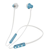 Sport Wireless Bluetooth 5.0 Earphones - Mg-g18 4.2 - Baby Blue - Close-Up Angle