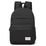 Versatile Canvas Laptop Backpack for 13-15 Inch - 36x25x10cm - Baby Blue
