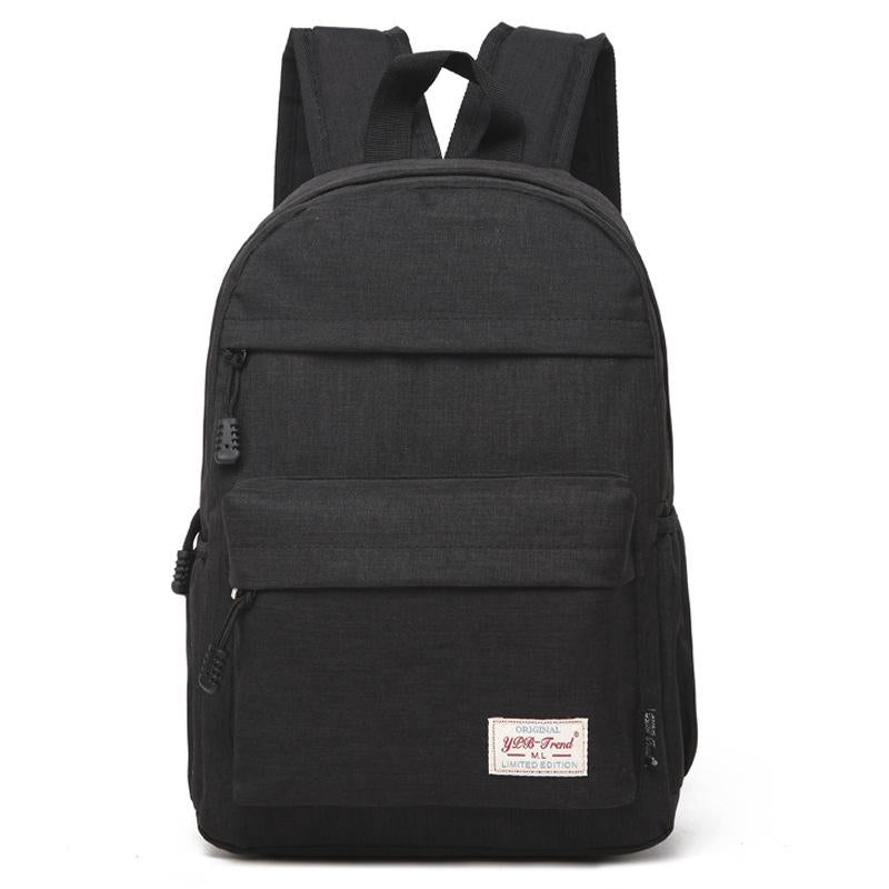 Versatile Canvas Laptop Backpack for 13-15 Inch - 36x25x10cm - Baby Blue