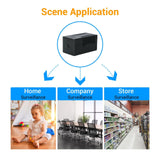 Smart Wifi Ip Camera With 1080P Hd Night Vision Two-Way Audio Motion Detection And Tf Card Support - Top-Down View