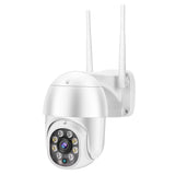 Waterproof Ptz Wifi Camera With Night Vision & Two-Way Voice Intercom & Motion Detection
