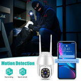 Waterproof Ptz Wifi Camera With Night Vision & Two-Way Voice Intercom & Motion Detection - Extra Image