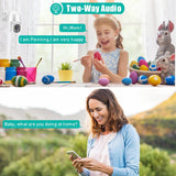 Waterproof Ptz Wifi Camera With Night Vision & Two-Way Voice Intercom & Motion Detection - Extra Image