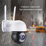 1080P Wireless Ip Camera With 3.0Mp Motion Detection Night Vision & Tf Card Support - 45-Degree Angle