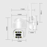 1080P Wireless Ip Camera With Motion Detection & Night Vision - Tf Card Support - Side View