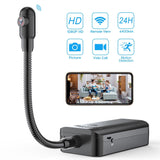 1080P Hd Wifi Snake Tube Camera With Motion Detection - Side View