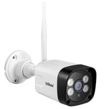 1296P Hd Ip Camera With 3.0Mp Two-Way Audio Motion & Humanoid Detection Full-Colour Night Vision Tf Card Support - Side View