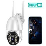 360 Degree Rotating Wifi Camera With Full Colour Two-Way Voice Motion Detection And 64Gb Tf Card - Close-Up Angle