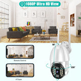 360 Degree Rotating Wifi Camera With Full Colour Two-Way Voice Motion Detection And 64Gb Tf Card - Low Angle