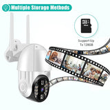 360 Degree Rotating Wifi Camera With Full Colour Two-Way Voice Motion Detection And 64Gb Tf Card - Extra Image