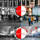 Waterproof 360 Degree Ptz Wifi Camera With 1080P Resolution 3.0Mp Lens Two-Way Voice Motion Detection And 128Gb Tf Card - 45-Degree Angle