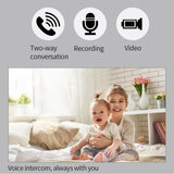 Waterproof Panoramic Ptz Wifi Camera With Dual Lens 1080P Resolution Two-Way Voice Intercom Smart Alarm And Video Playback. Supports Day / Night Full Colour And 128Gb Tf Card. - Extra Image