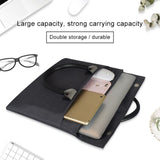Universal 15.4 Soft Handle Laptop Bag for Macbook Samsung Sony Dell Alienware Chuwi Asus Hp - Portable & Wearable - Navy Blue - Extra Image