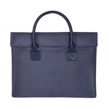 Universal 15.4 Soft Handle Laptop Bag for Macbook Samsung Sony Dell Alienware Chuwi Asus Hp - Portable & Wearable - Navy Blue - Extra Image